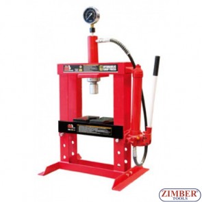 10 Ton Hydraulic workshop press - ZT-04D003 - SMANN TOOLS.