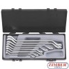 Offset ring wrench set 8pc. (75° bowed), 6-24mm (5081) - FORCE