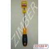 Slotted screwdrivers 6 Х 150 (ZL-S600 6X150 (-)) - ZIMBER TOOLS