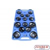 15pcs Cup Type Oil Filter Wrench Set - ZT-04017 - ZIMBER TOOLS.