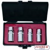 Stud extractor set SAE 6-mm, 8 - mm,10 -mm, 12- mm. 4pc,5042 - FORCE