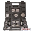 Brake Piston Reset Tool Set | 18 pcs.-1110-BGS technic.