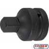 Impact Socket Adaptor | internal square 25 mm (1") - external square 20 mm (3/4") - 196 - BGS technic.