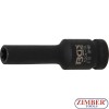Impact Socket E-Type, deep | 12.5 mm (1/2") Drive. E10 mm - 5204 -10 - BGS- technic.