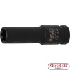 Impact Socket E-Type, deep | 12.5 mm (1/2") Drive. E16 mm - 5204 -16 - BGS- technic.