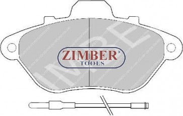 Накладки предни к-т - PEUGEOT 605