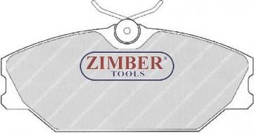 НАКЛАДКИ ПРЕДНИ K-T RENAULT CLIO, ESPACE, LAGUNA, MEGANE - FERODO (FSL1420)