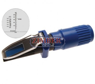 Refractometer for Urea, Battery Acid, Antifreeze ZR-36R - ZIMBER TOOLS