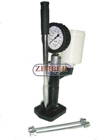 DIESEL INJECTOR TEST AND CALIBRATING HAND PUMP. 0-600 Bar -ZR-36INT- ZIMBER-TOOLS