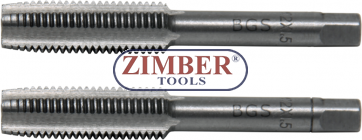 Gewindebohrer | Vor- und Fertigschneider | M12 x 1,5 | 2-tlg.(1900-M12X1.5-B) - BGS technic