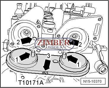 Motor Steuerkette Zahnriemen Einstellwerkzeug für VW AUDI Seat 2,0 FSI TFSI *01 