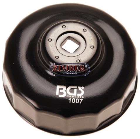 BGS 1039-73-14 Ölfilterschlüssel, 14-kant, Ø 73 mm