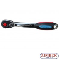 Reversible ratchet handle features a 48 teeth, 3/8" (ZL-03301) - ZIMBER TOOLS