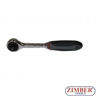 Reversible ratchet handle features a 72 teeth, 1/4" (ZR-04RHRH1401) - ZIMBER TOOLS