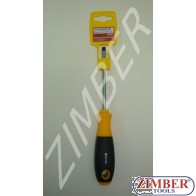 Slotted screwdrivers 5 Х 100 (ZL-S600 5X100 (-)) - ZIMBER TOOLS