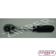 Reversible ratchet handle features a 24 teeth, 1/2" (ZL-1001) - ZIMBER TOOLS