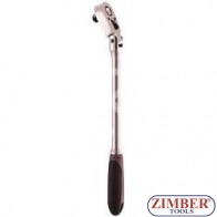 Flexible ratchet handle - 1/2" 48 teeth, (ZL-08311) - ZIMBER TOOLS
