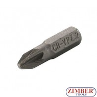 1/4" Pozidriv bit 30mmL PZ.3 (ZB-8173) - BGS