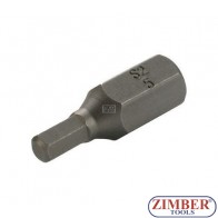 Bit Hex 30mmL 5 mm, 3/8" (ZB-4951) - BGS