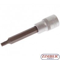 Накрайник на вложка 1/2", Т40х100мм - BGS