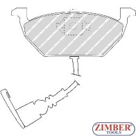 НАКЛАДКИ ПРЕДНИ С ДАТЧИК K-T AUDI A2, A3, SEAT CORDOBA, IBIZA, SKODA OCTAVIA - FERODO