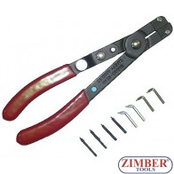 Combination Internal/external Snap Ring Pliers , ZR-36SRPCIE- ZIMBER TOOLS.