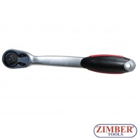 Stubby Flexible Ratchet Handle 1/2", 48 Teeth - ZIMBER TOOLS