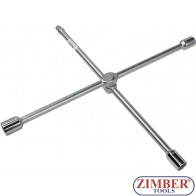 Foldable cross-handle socket wrench  17mm, 19mm, 21mm - 1/2" - 681500- FORCE