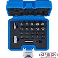 Bit Set | TS Star (for Torx Plus) | 23 pcs. - 5056 - BGS technic. 
