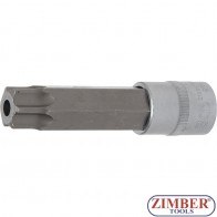 Bit-Einsatz | Länge 110 mm | Antrieb Innenvierkant 12,5 mm (1/2") | T-Profil (für Torx) mit Bohrung T90 - 5103-T90 - BGS technic.