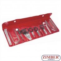Car Radio Removal Tool Key Set 20pcs, ZR-36RRTS20 - ZIMBER TOOLS.