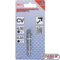 Electric Drill Adaptor | 6.3 mm (1/4") Drive / 6.3 mm (1/4") | 9685-1- BGS technic.