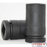 Schlagschrauber Nüsse Lang 1" 32mm 6-Kant, (48510032) - FORCE  
