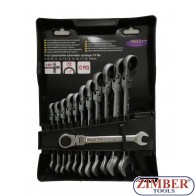 Ratchet Wrench Set ,12pcs. 8-19mm - 150366