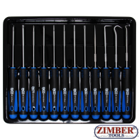 Feinmechaniker-Schraubendreher und Haken-Satz 12-tlg. (8833) - BGS technic