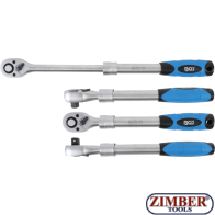 Umschaltknarre, ausziehbar | Abtrieb Außenvierkant 12,5 mm (1/2") | 305 - 445 mm. 25122 - BGS technic.