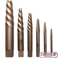 Screw Extractor Set  6 pcs. (8549) - BGS technic