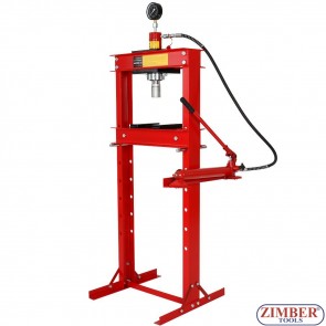 12t Werkstattpresse Hydraulikpresse Lagerpresse Farbe rot 12000Kg-ZT-04F0058-SMANN TOOLS