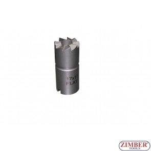 Injektoren Dichtsitz-Fräser  17x17mm., Delphi / Bosch, (BMW / PSA / Renault / Ford)  ZR-41FR01  - ZIMBER TOOLS