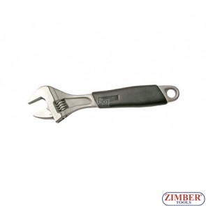 Adjustable Wrench with soft Rubber Handle max. 30 mm (1442) - BGS technic