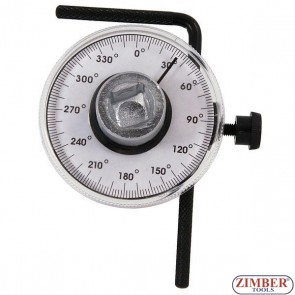 Drehwinkel-Messgerät | Antrieb Innenvierkant 12,5 mm (1/2"), 2100 -NEILSEN-PROFI