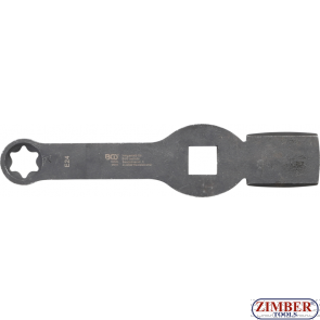 Schlag-Ringschlüssel | E-Profil (für Torx) | mit 2 Schlagflächen | SW E24 (ZB-35324) - BGS technic