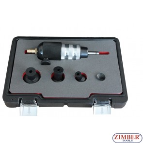 Druckluft-Ventil-Einschleifgerät mit 4 Saugtellern, 5-tlg. - ZT-04A2207D - SMANN TOOLS