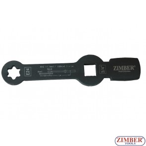 Schlag-Außensechsrund-Schlüssel E24 - ZR-36TSWE24 - ZIMBER TOOLS