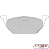 НАКЛАДКИ ПРЕДНИ K-T AUDI A2, A3, SEAT CORDOBA, IBIZA, OCTAVIA - FERODO