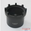 Groove Nut Socket With 8 Studs SCANIA 420 (ZR-36GNS) - ZIMBER-TOOLS